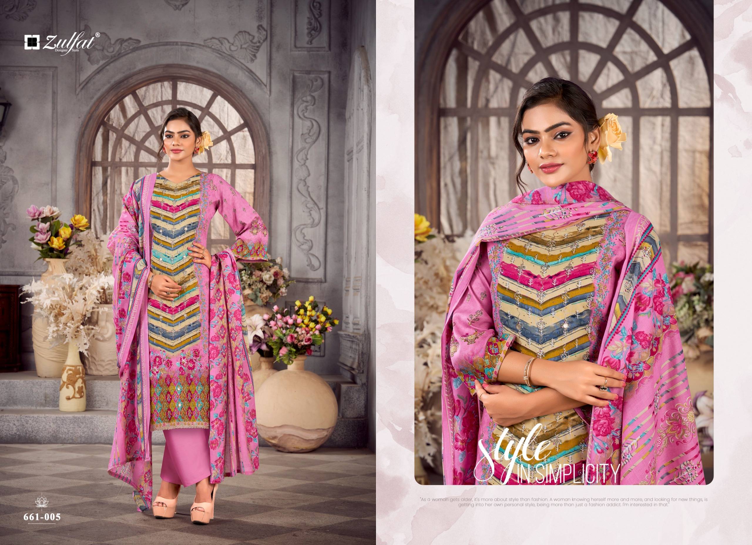 AAYAT VOL 17 By Zulfat Designer Suits Beautiful Pakistani Suits Wear Pure Cotton Dresses At Wholesale Price